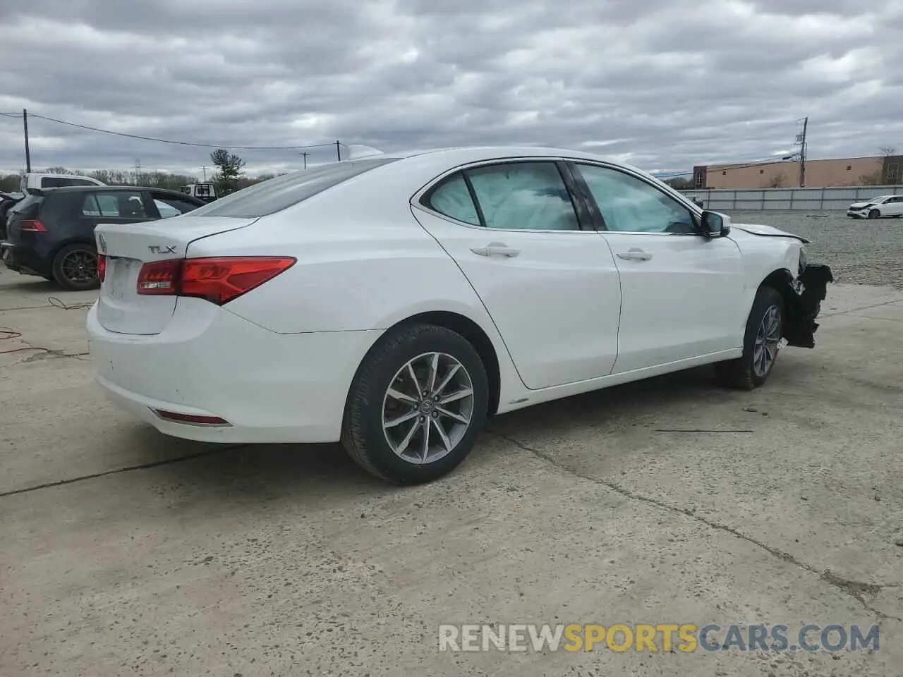 3 fotografías del automóvil dañado 19UUB1F53KA005132 ACURA TLX 2019