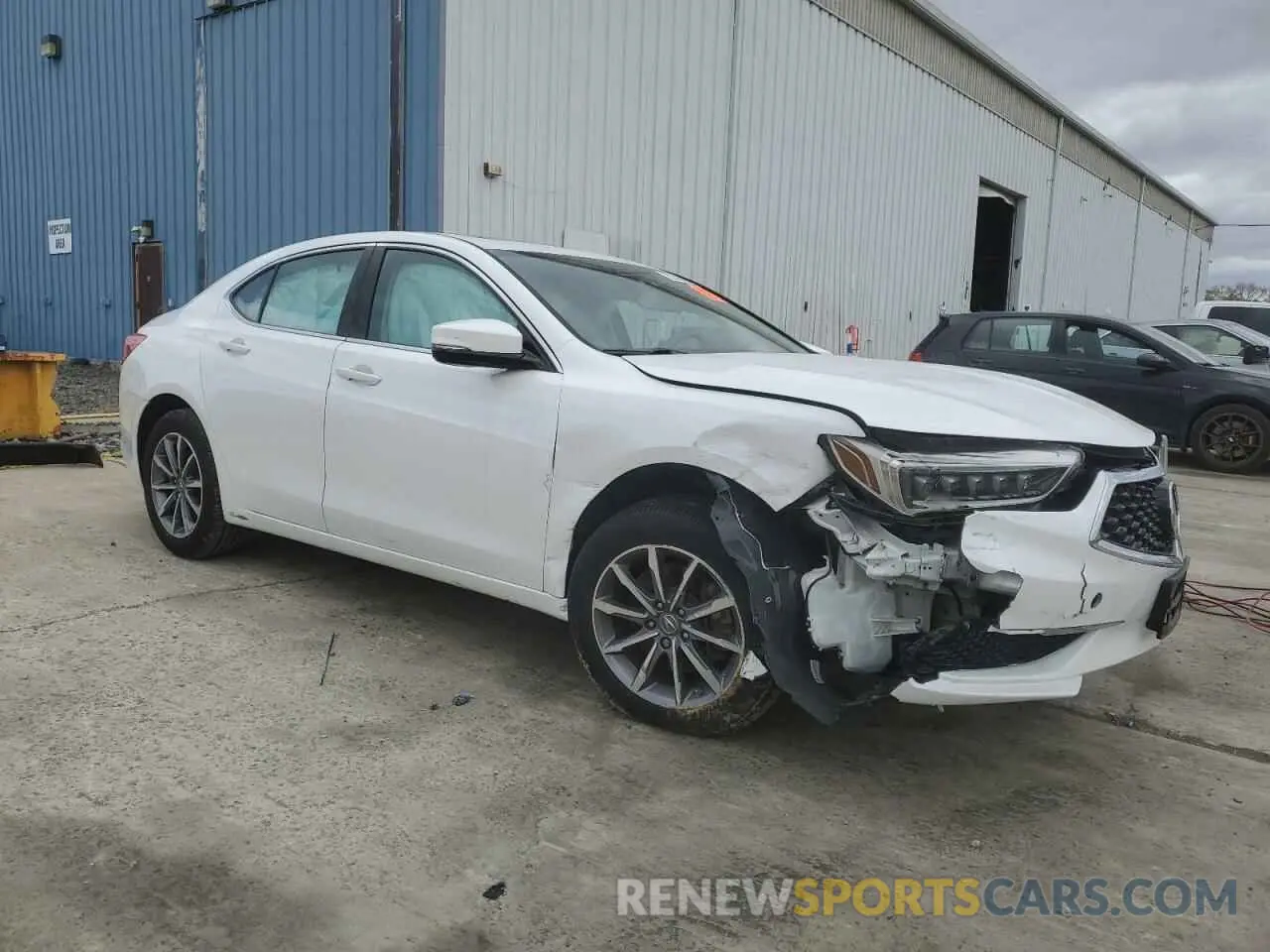 4 fotografías del automóvil dañado 19UUB1F53KA005132 ACURA TLX 2019