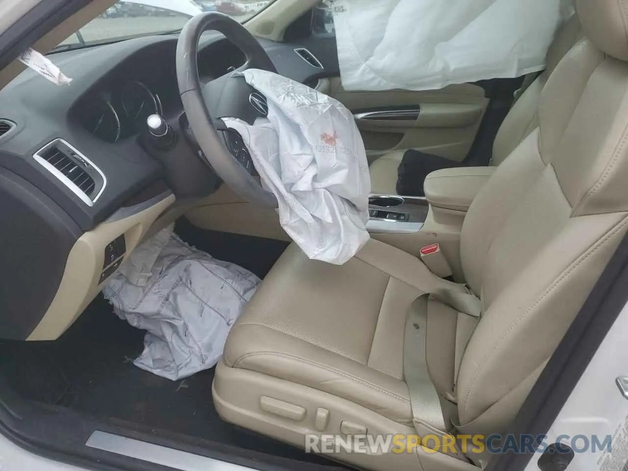 7 fotografías del automóvil dañado 19UUB1F53KA005132 ACURA TLX 2019