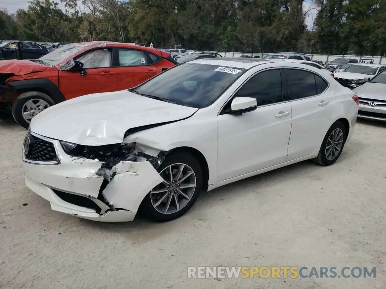 1 fotografías del automóvil dañado 19UUB1F56KA000104 ACURA TLX 2019