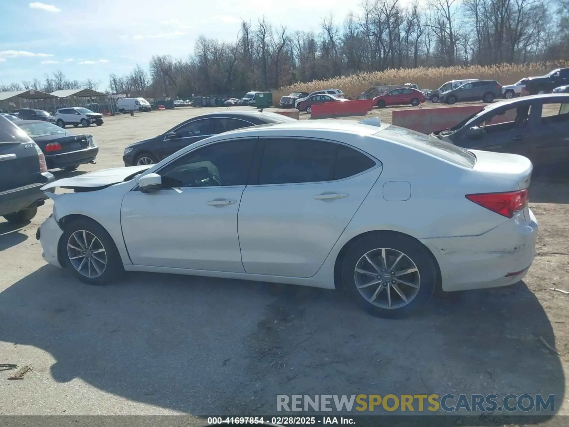 14 fotografías del automóvil dañado 19UUB1F58KA000797 ACURA TLX 2019