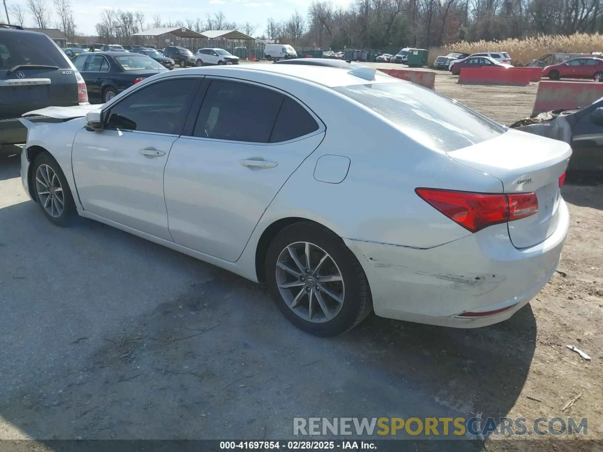 3 fotografías del automóvil dañado 19UUB1F58KA000797 ACURA TLX 2019