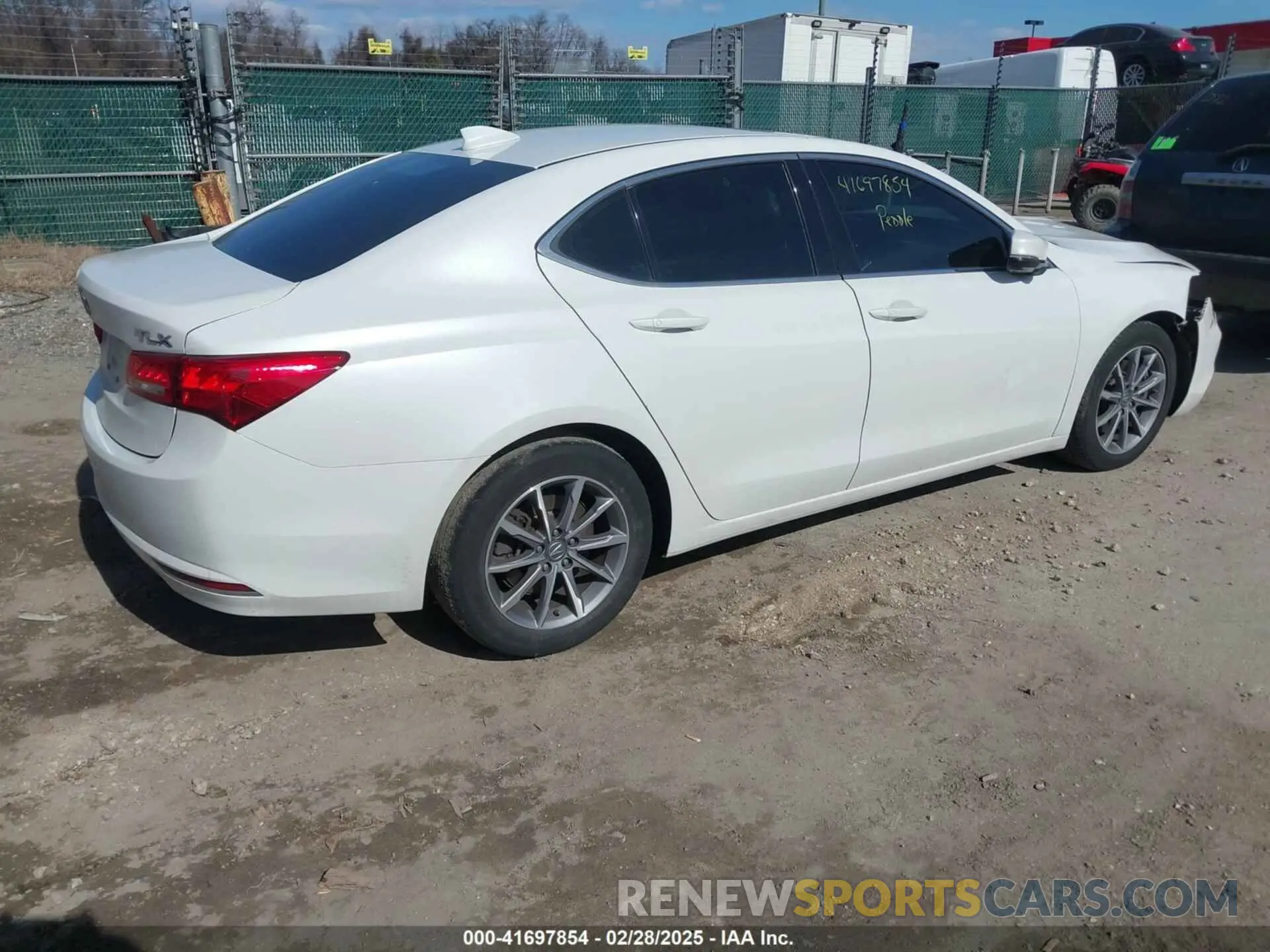 4 fotografías del automóvil dañado 19UUB1F58KA000797 ACURA TLX 2019