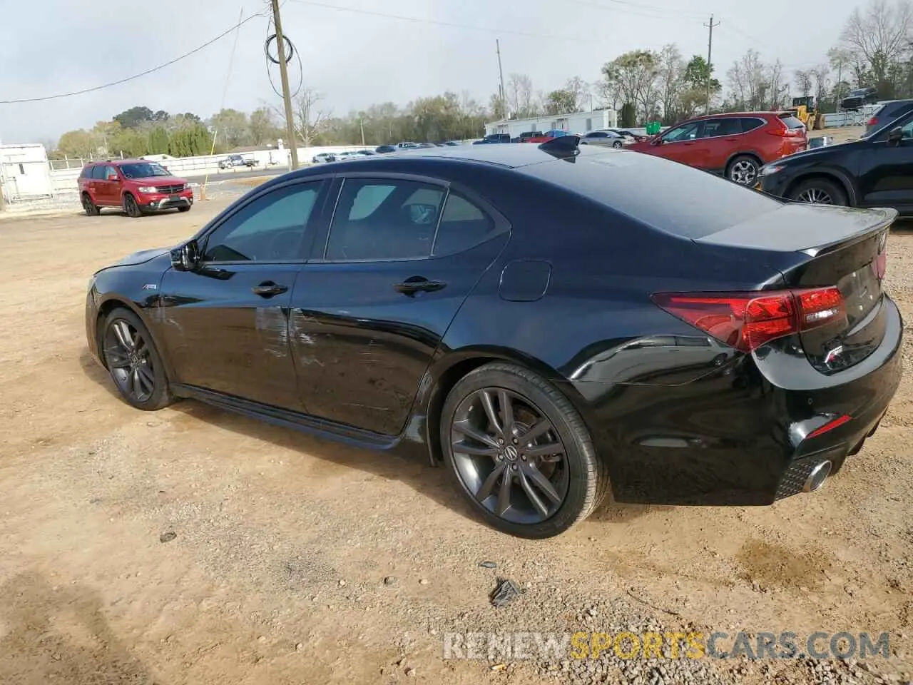 2 fotografías del automóvil dañado 19UUB1F61KA005784 ACURA TLX 2019
