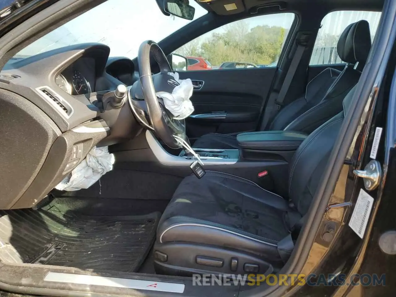 7 fotografías del automóvil dañado 19UUB1F61KA005784 ACURA TLX 2019