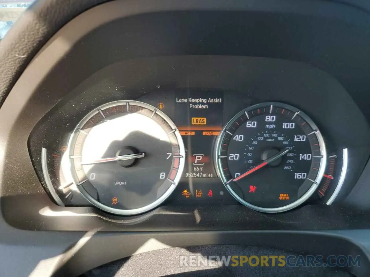 9 fotografías del automóvil dañado 19UUB1F61KA005784 ACURA TLX 2019