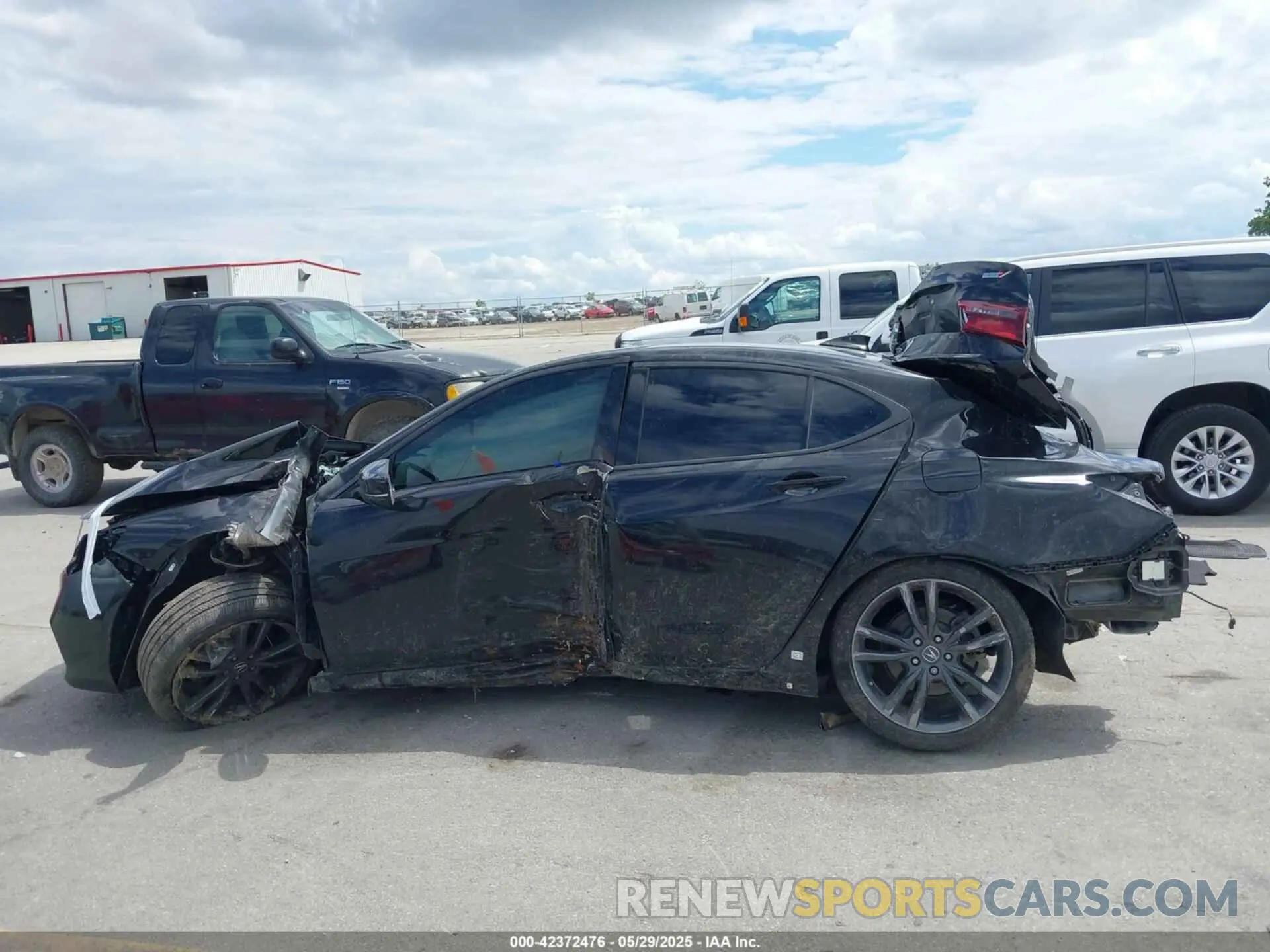 14 fotografías del automóvil dañado 19UUB1F62KA001601 ACURA TLX 2019