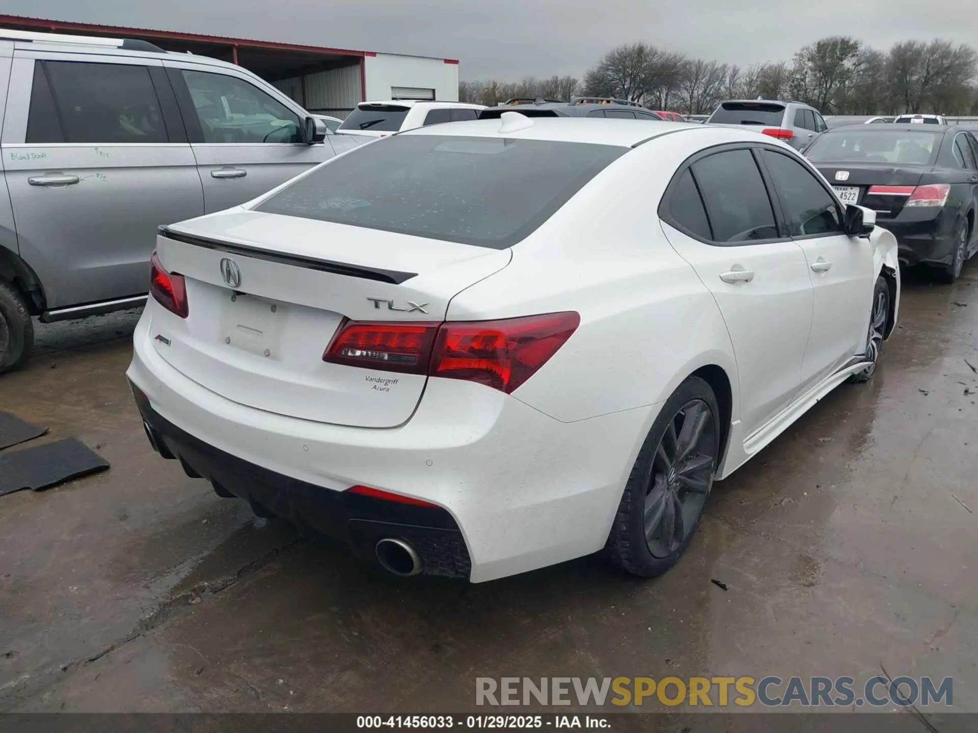 4 fotografías del automóvil dañado 19UUB1F63KA009058 ACURA TLX 2019