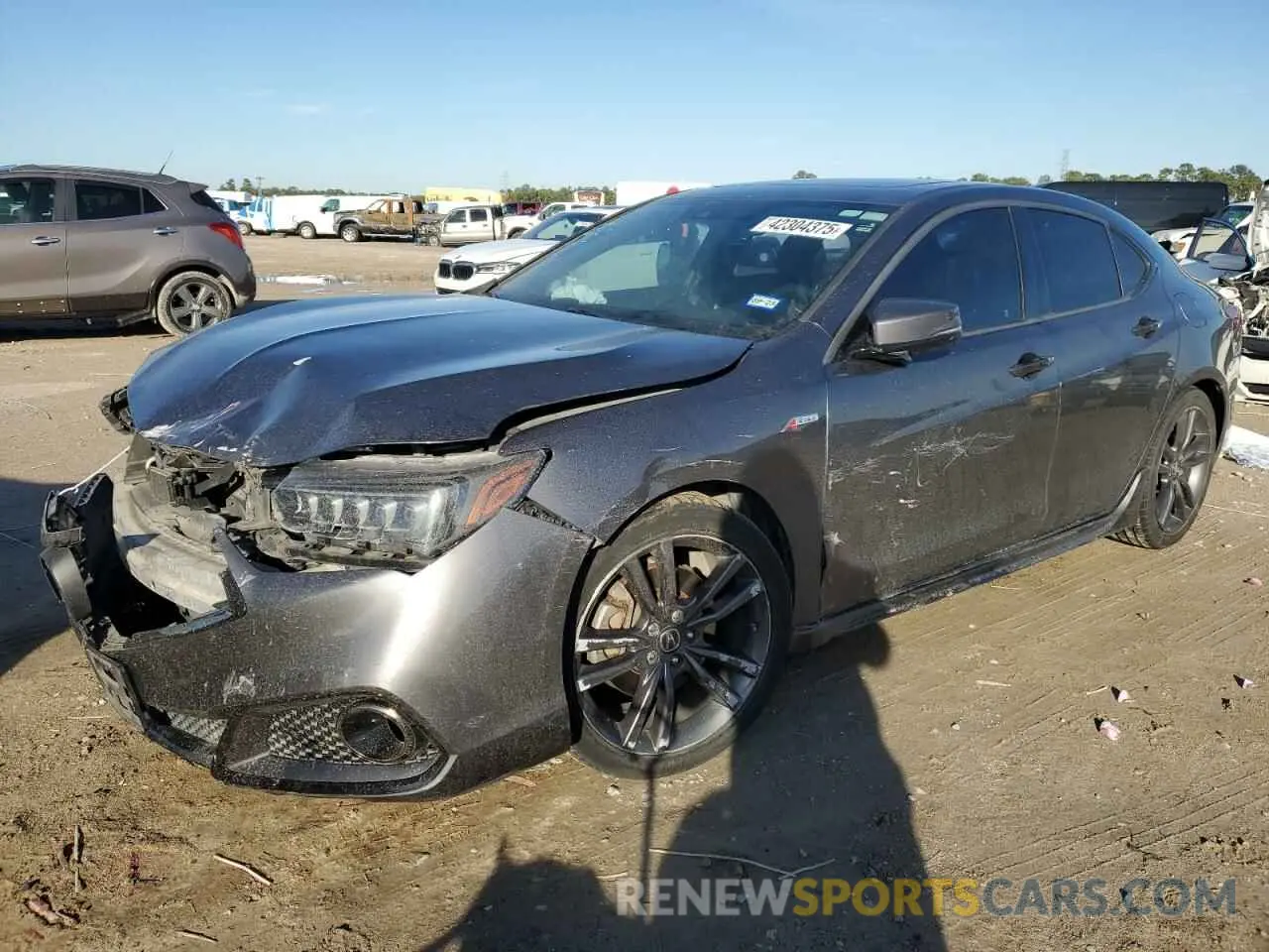 1 fotografías del automóvil dañado 19UUB1F64KA003687 ACURA TLX 2019