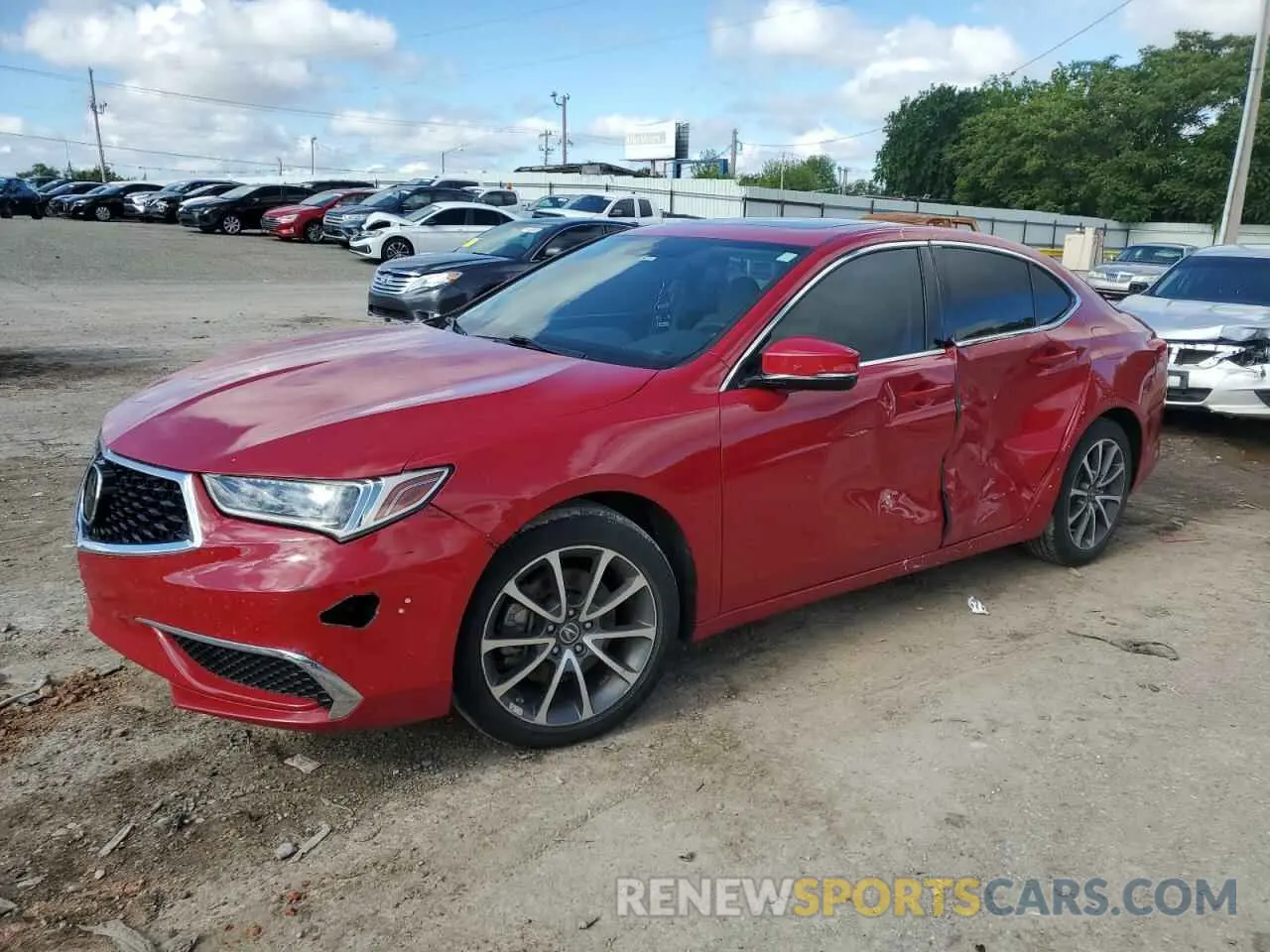 1 fotografías del automóvil dañado 19UUB2F31KA002069 ACURA TLX 2019