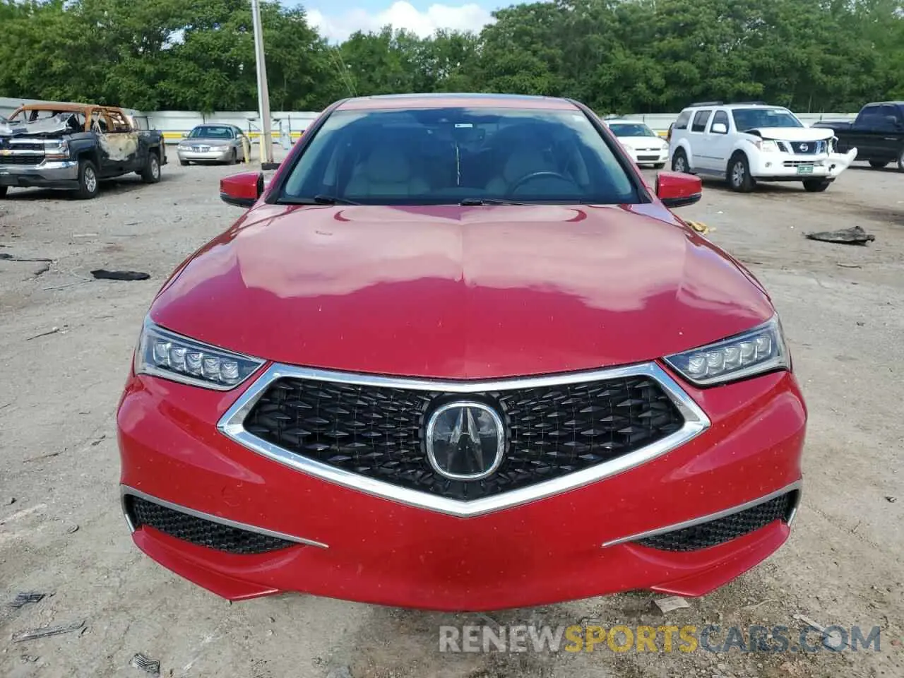 5 fotografías del automóvil dañado 19UUB2F31KA002069 ACURA TLX 2019