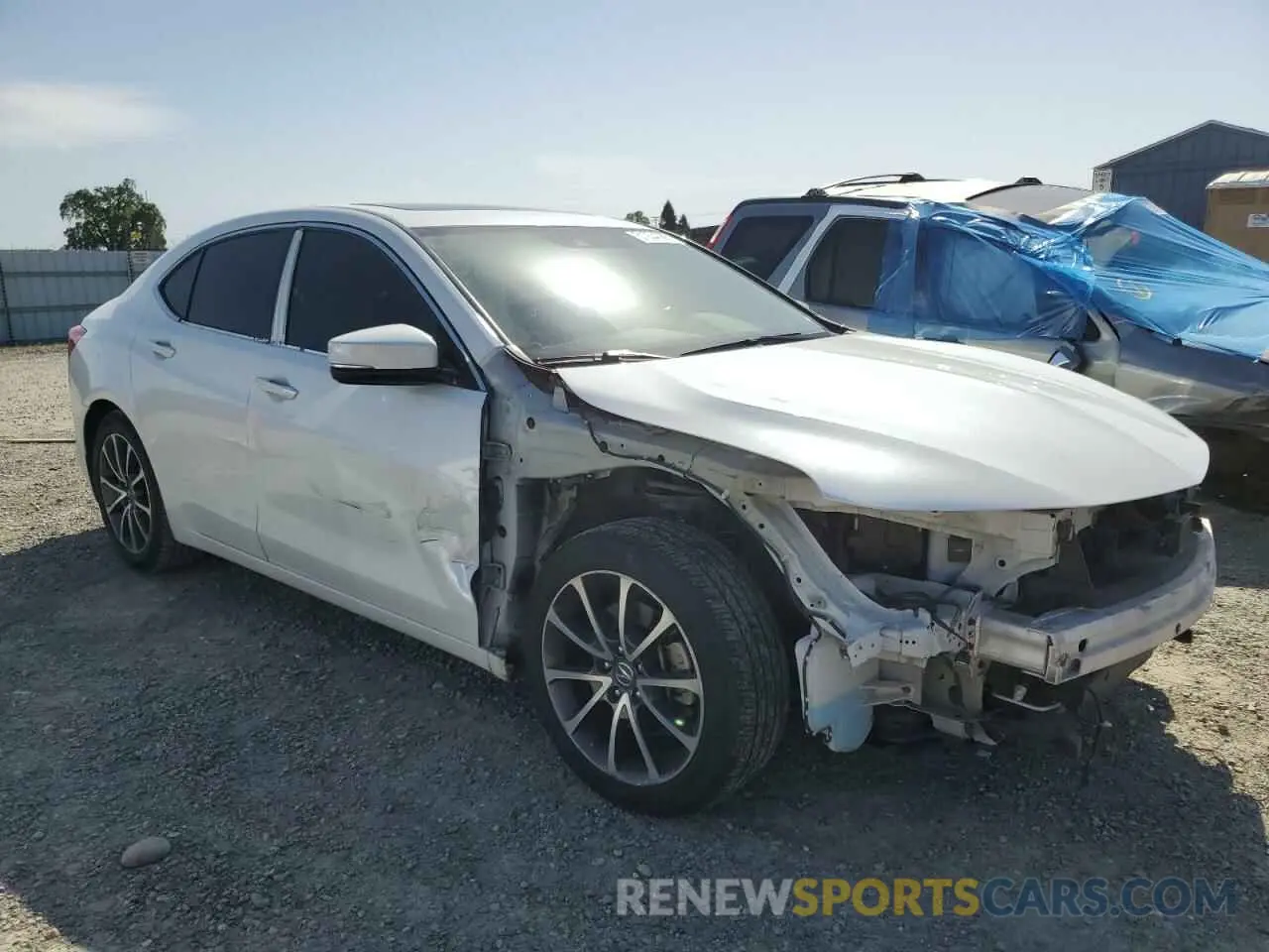 4 fotografías del automóvil dañado 19UUB2F34KA001658 ACURA TLX 2019