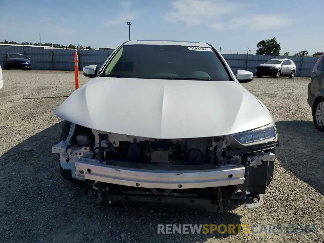 5 fotografías del automóvil dañado 19UUB2F34KA001658 ACURA TLX 2019