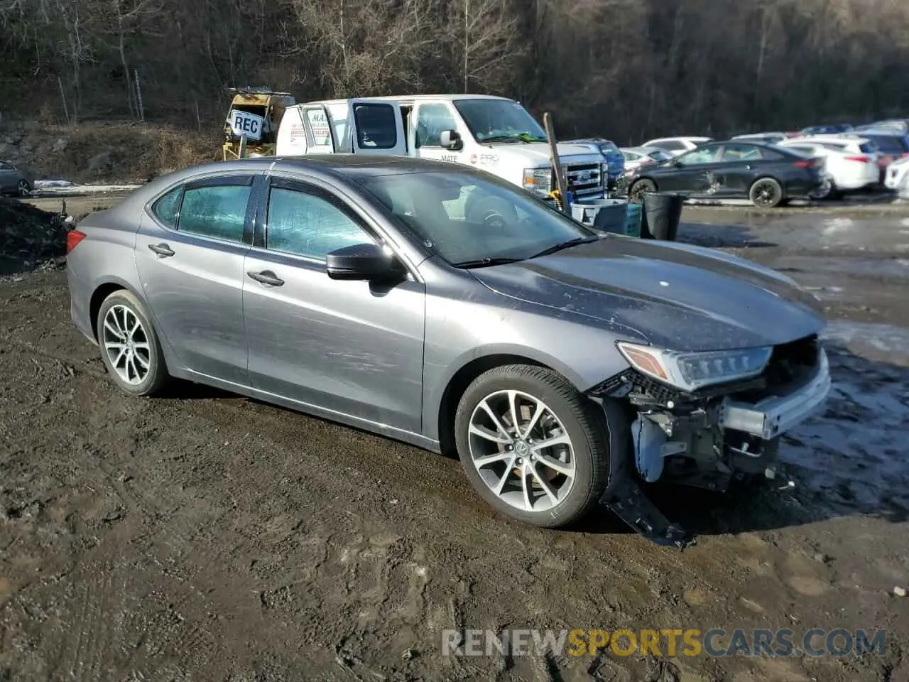 4 fotografías del automóvil dañado 19UUB2F37KA004747 ACURA TLX 2019