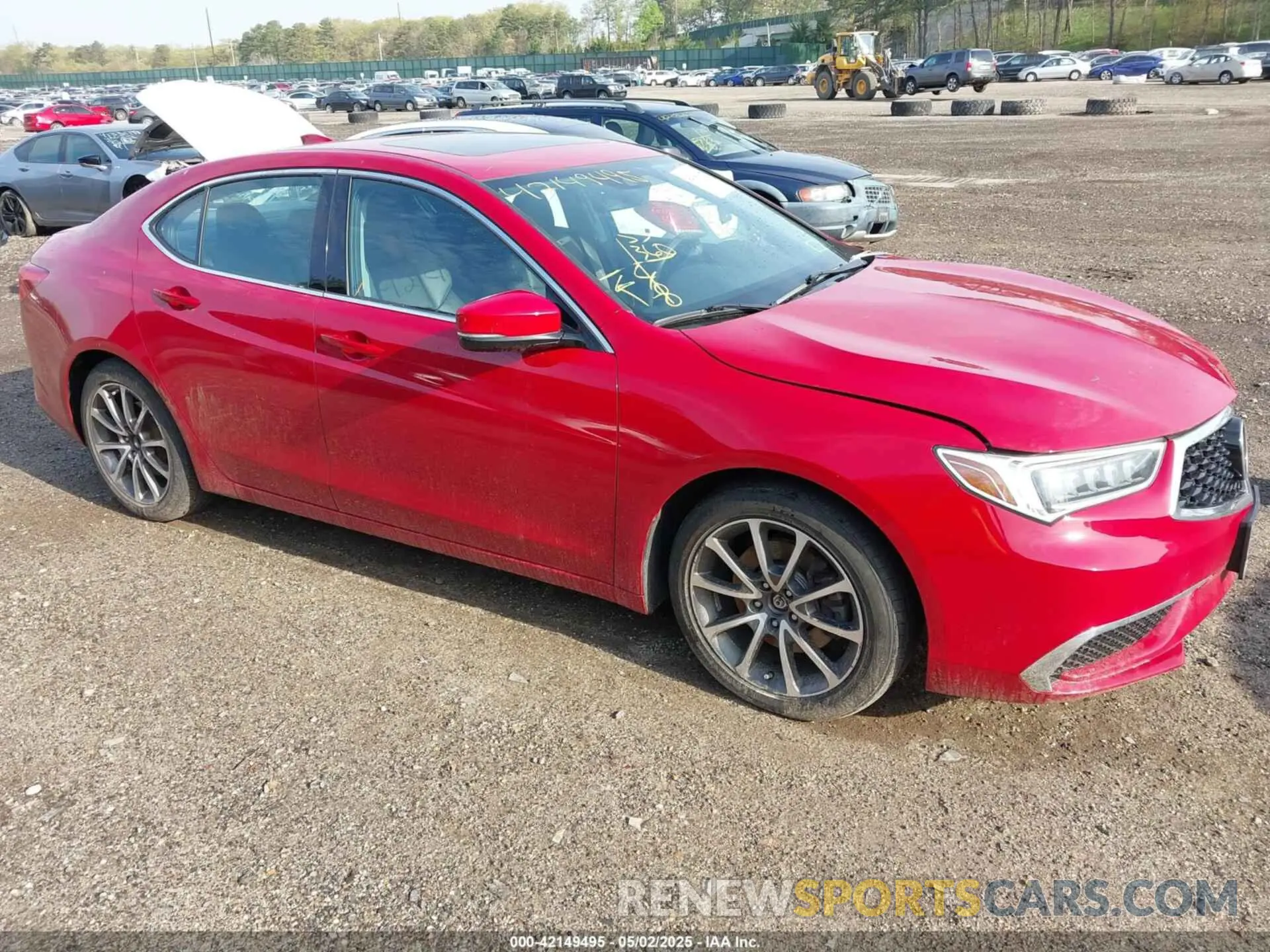 1 fotografías del automóvil dañado 19UUB2F37KA005185 ACURA TLX 2019