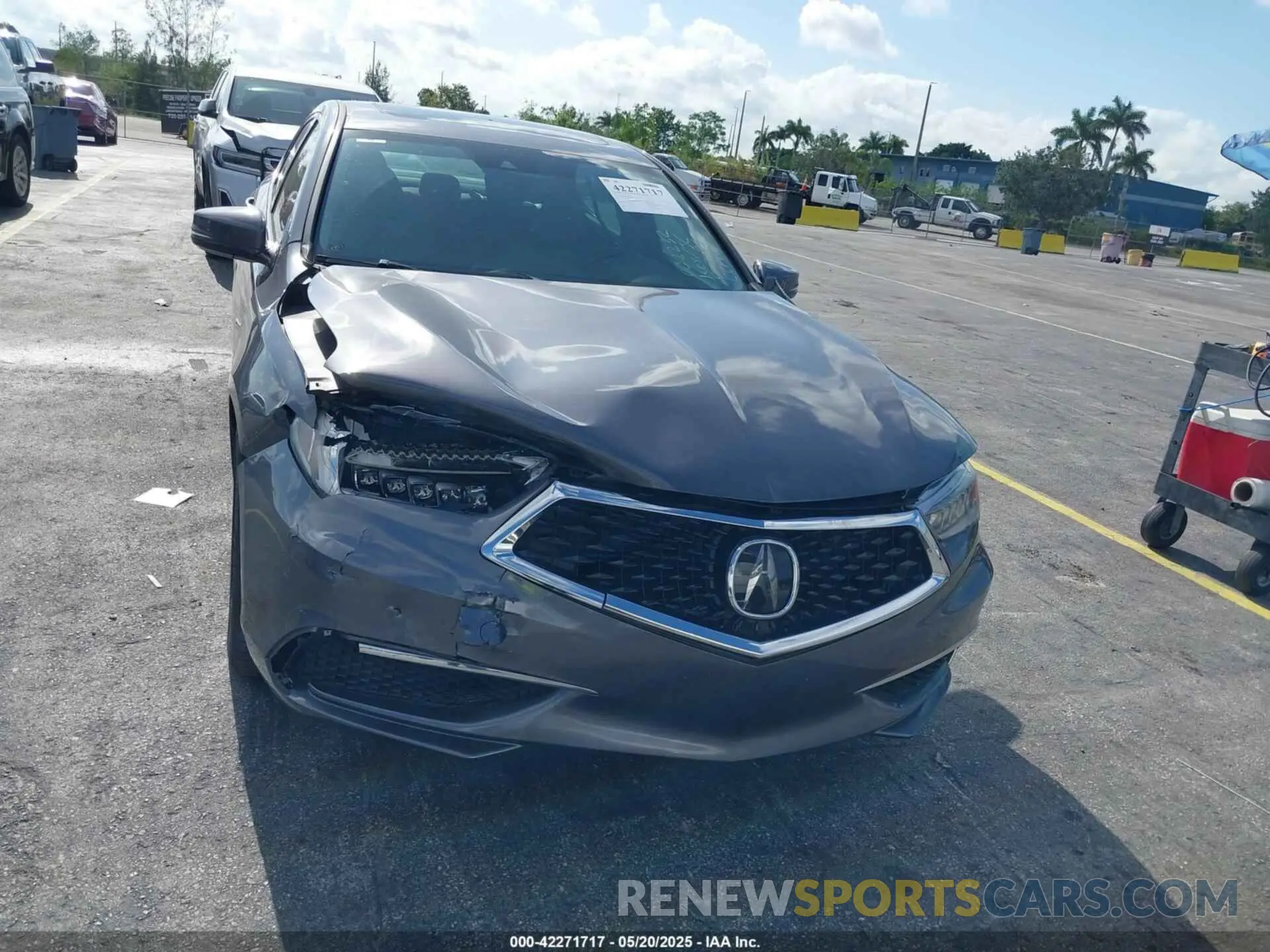 6 fotografías del automóvil dañado 19UUB2F38KA002232 ACURA TLX 2019