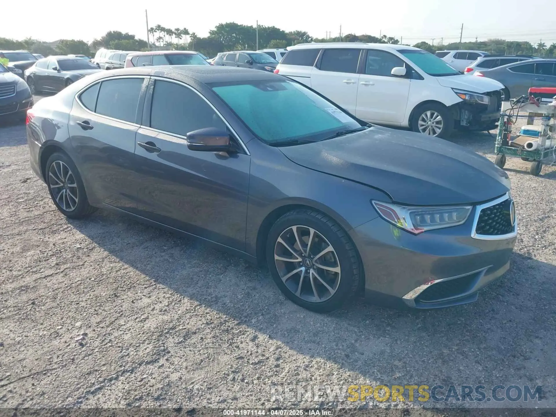 1 fotografías del automóvil dañado 19UUB2F39KA004586 ACURA TLX 2019