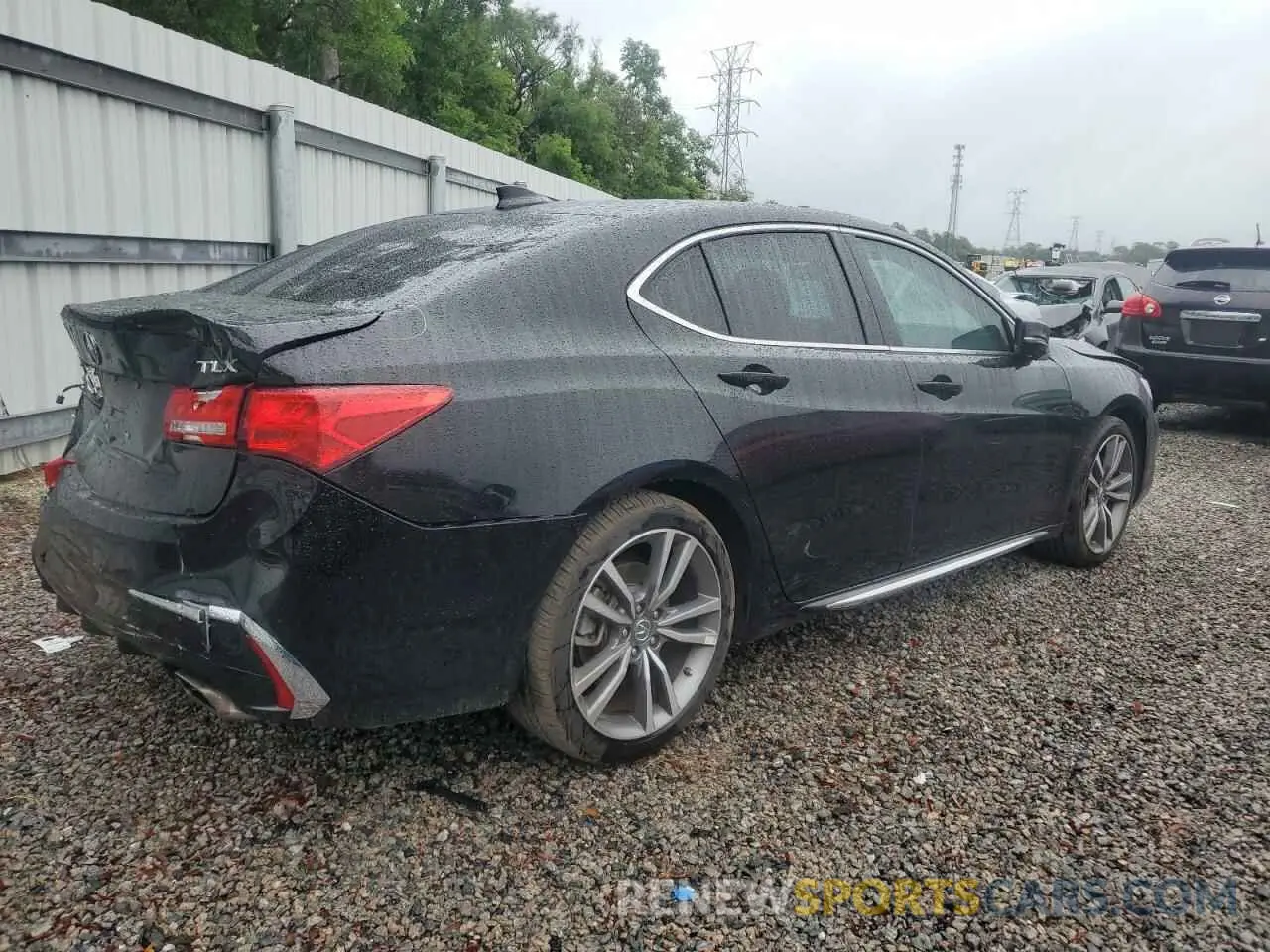 3 fotografías del automóvil dañado 19UUB2F40KA003402 ACURA TLX 2019