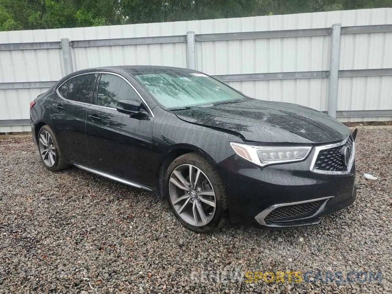 4 fotografías del automóvil dañado 19UUB2F40KA003402 ACURA TLX 2019
