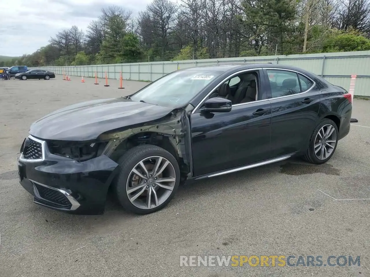 1 fotografías del automóvil dañado 19UUB2F41KA004221 ACURA TLX 2019