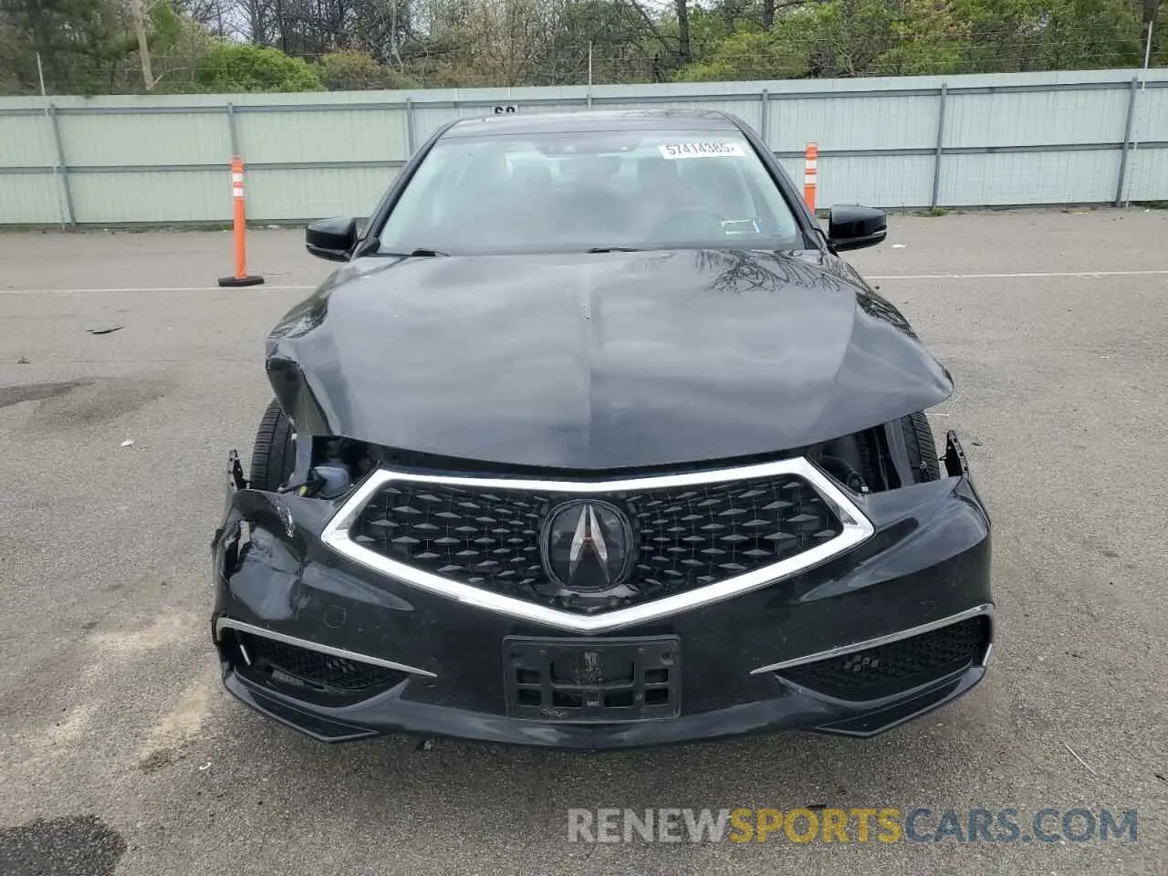 5 fotografías del automóvil dañado 19UUB2F41KA004221 ACURA TLX 2019