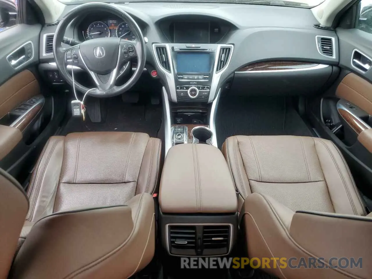 8 fotografías del automóvil dañado 19UUB2F41KA004221 ACURA TLX 2019