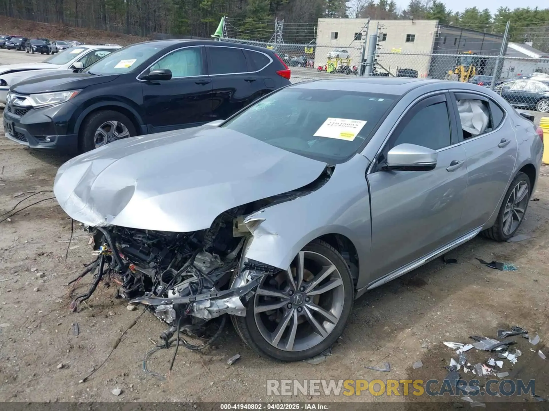 2 fotografías del automóvil dañado 19UUB2F45KA010426 ACURA TLX 2019