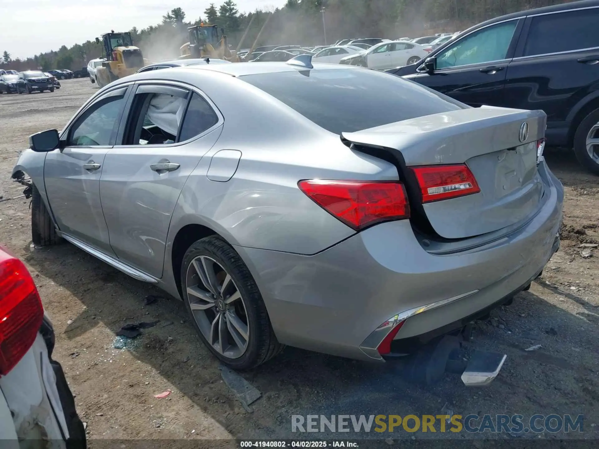 3 fotografías del automóvil dañado 19UUB2F45KA010426 ACURA TLX 2019