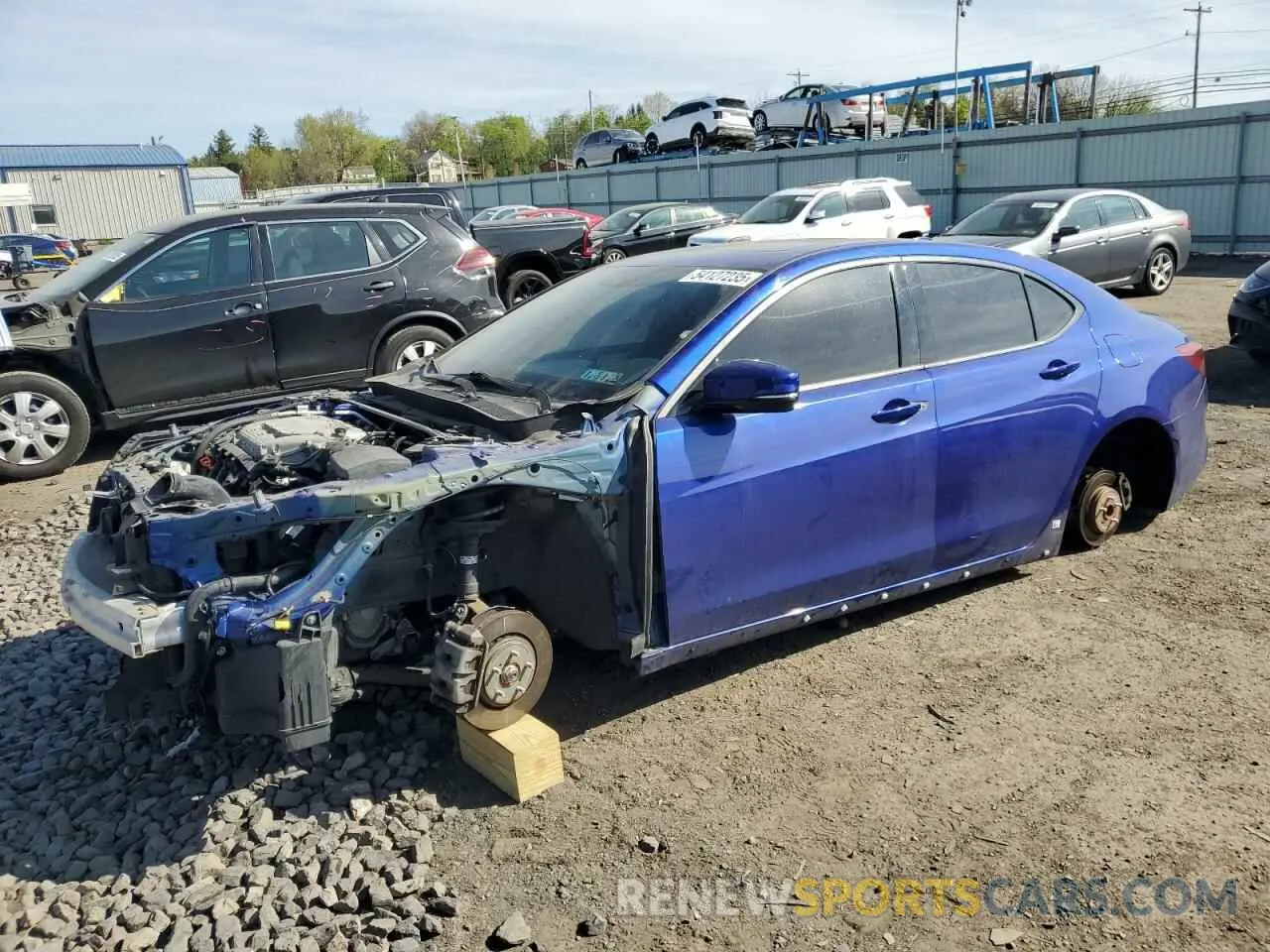 1 fotografías del automóvil dañado 19UUB2F62KA001247 ACURA TLX 2019
