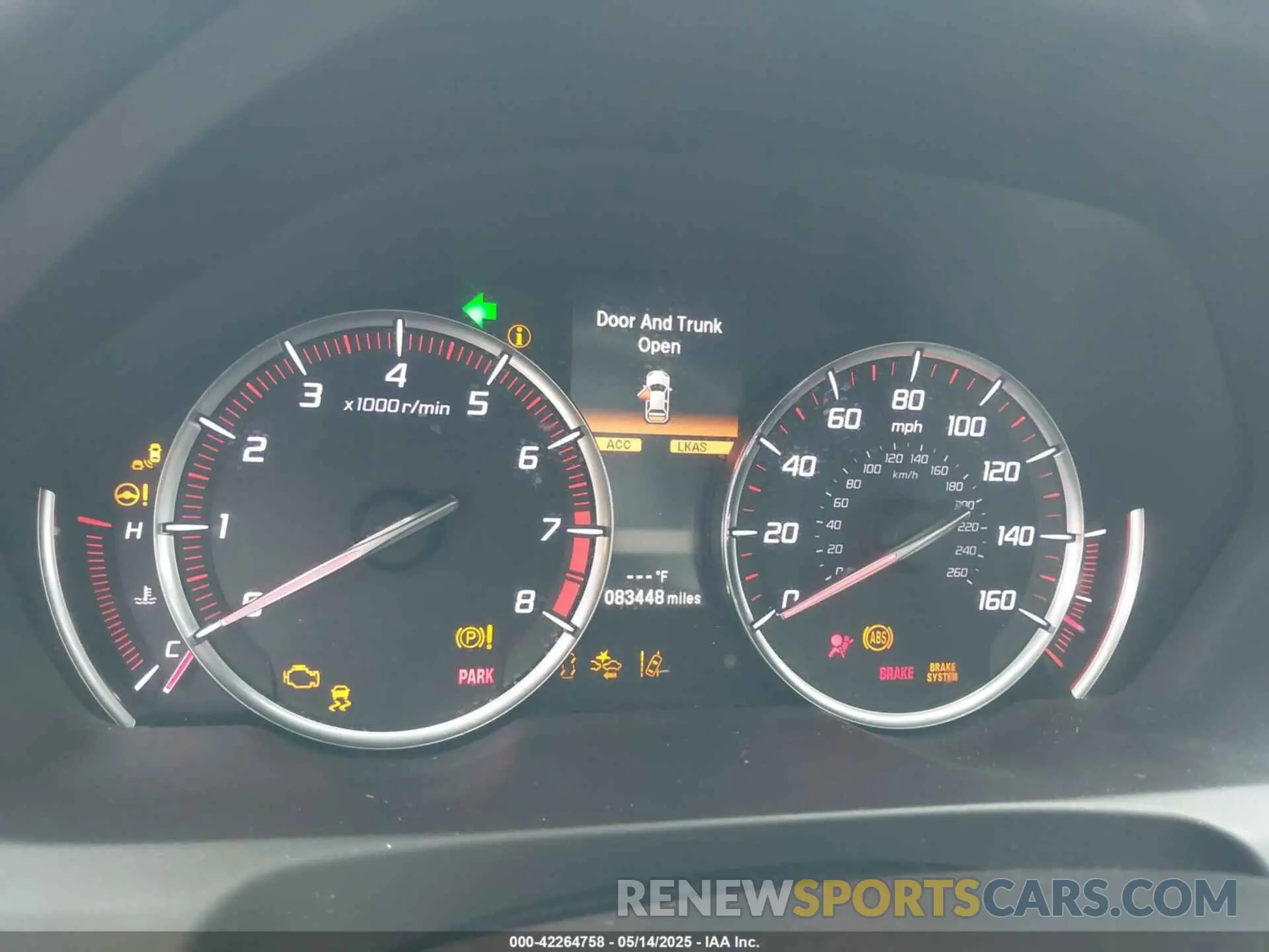 7 fotografías del automóvil dañado 19UUB2F63KA004061 ACURA TLX 2019