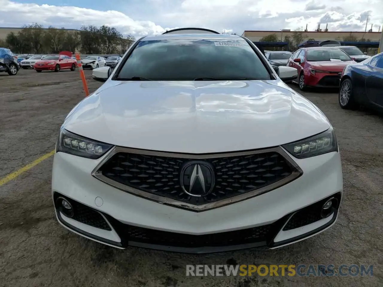 5 fotografías del automóvil dañado 19UUB2F66KA001204 ACURA TLX 2019