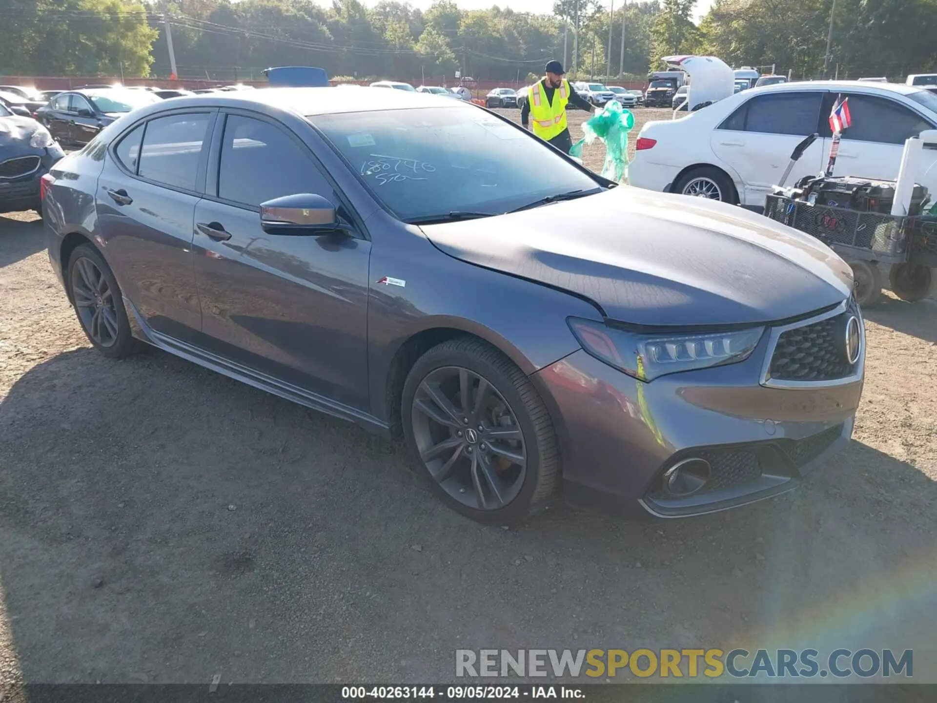 1 fotografías del automóvil dañado 19UUB2F67KA005049 ACURA TLX 2019