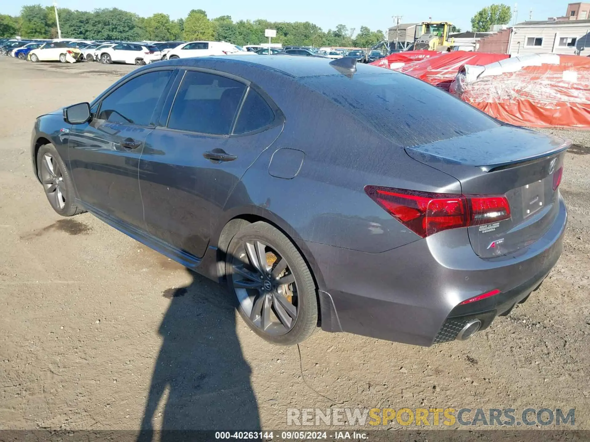3 fotografías del automóvil dañado 19UUB2F67KA005049 ACURA TLX 2019