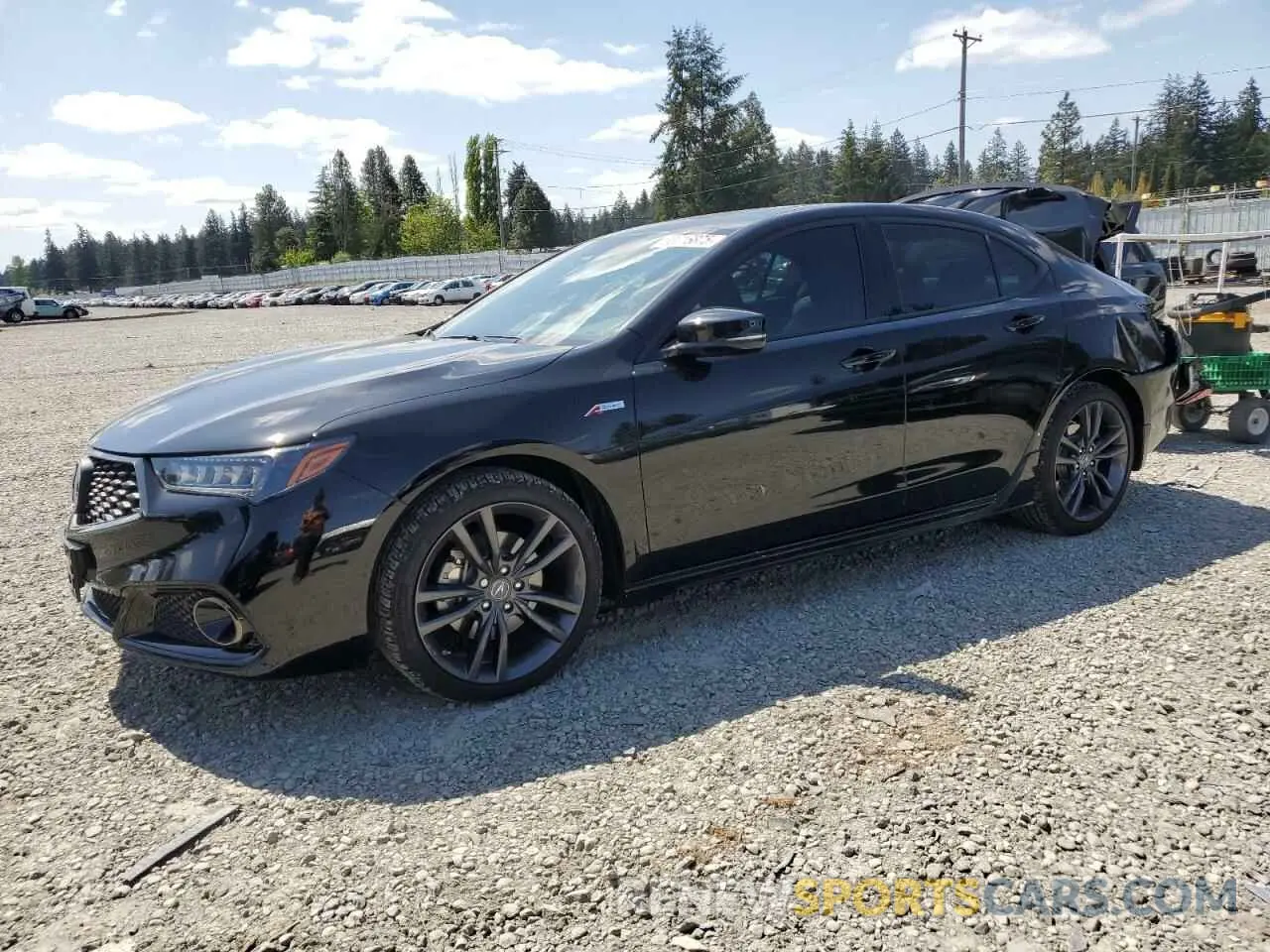 1 fotografías del automóvil dañado 19UUB2F69KA000449 ACURA TLX 2019
