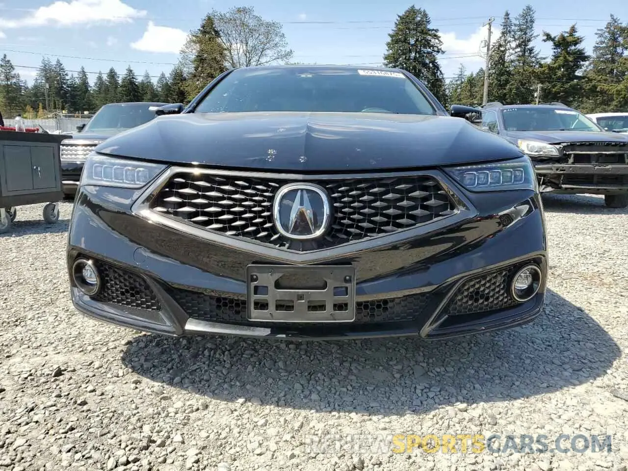 5 fotografías del automóvil dañado 19UUB2F69KA000449 ACURA TLX 2019