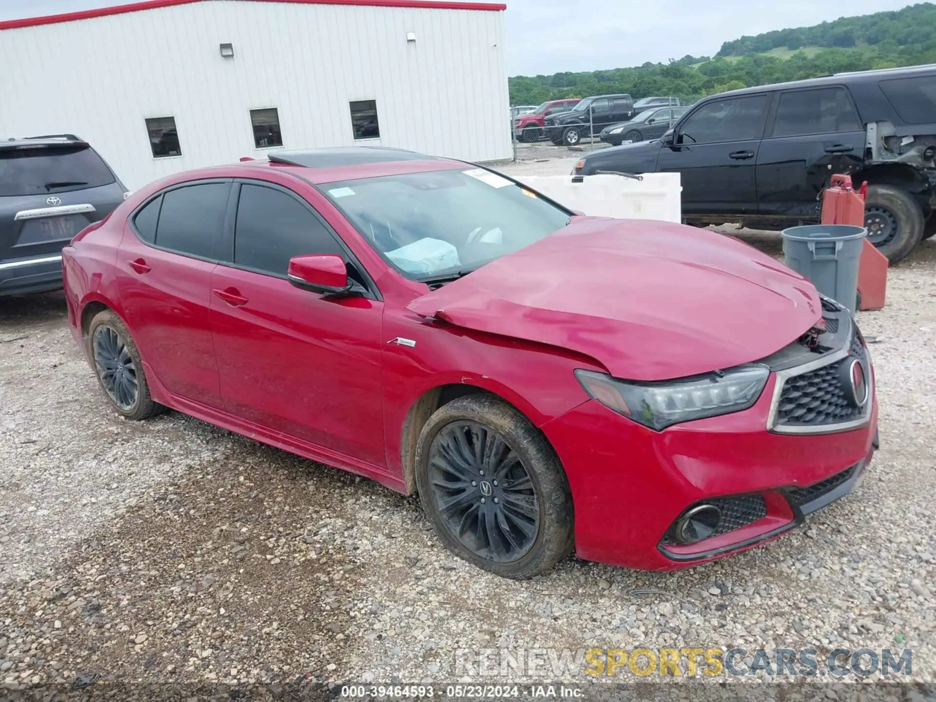 1 fotografías del automóvil dañado 19UUB2F69KA003271 ACURA TLX 2019