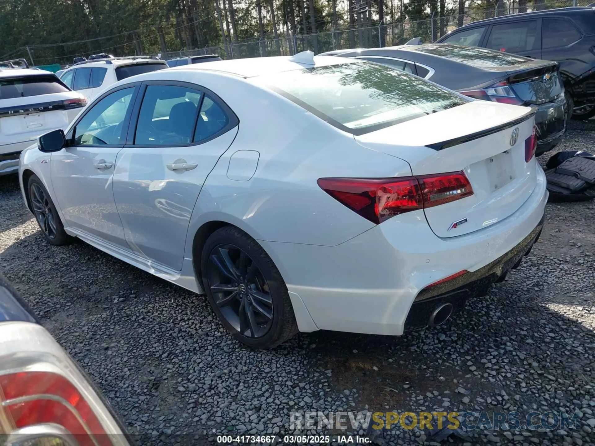 3 fotografías del automóvil dañado 19UUB2F69KA006039 ACURA TLX 2019