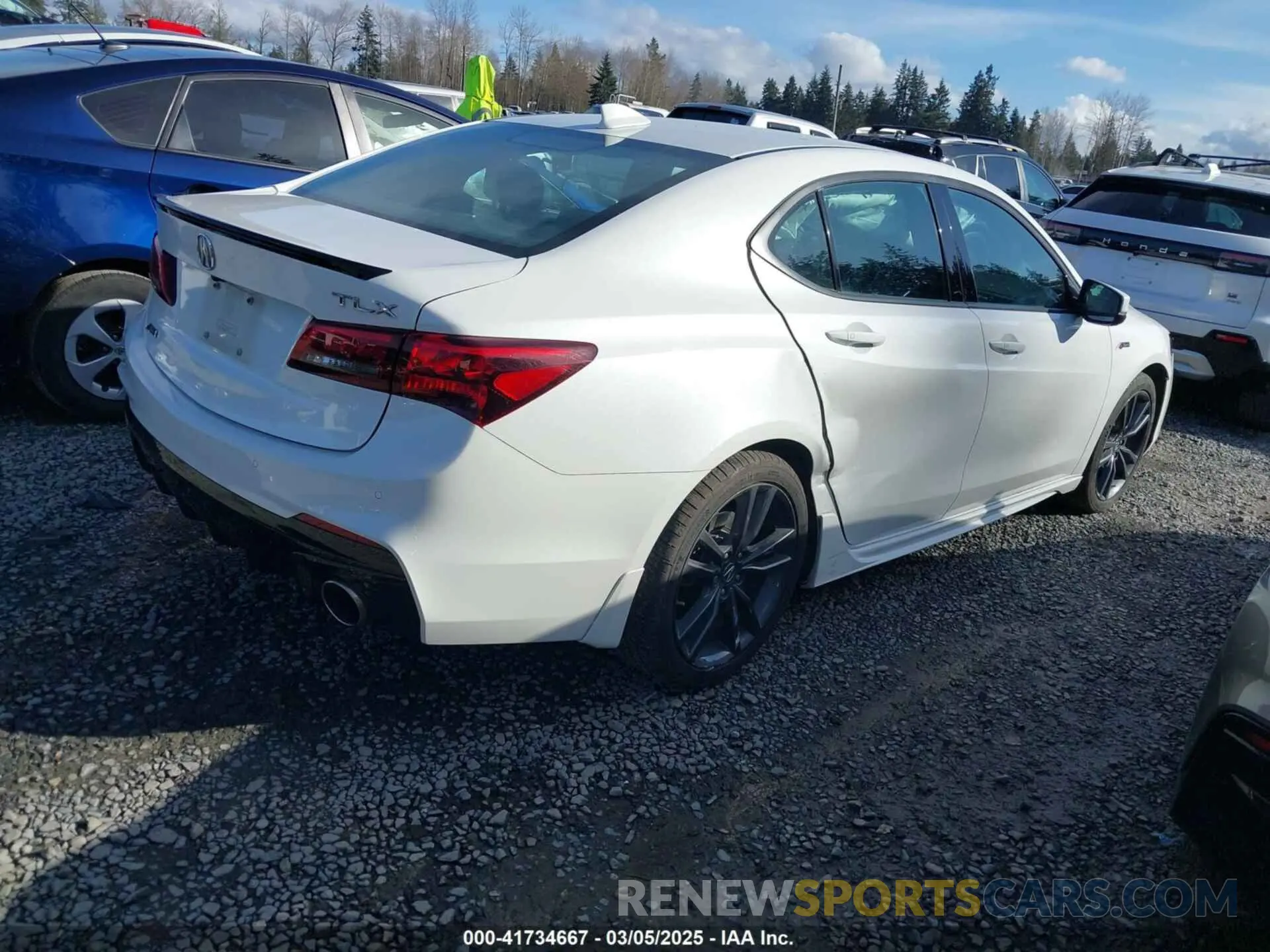 4 fotografías del automóvil dañado 19UUB2F69KA006039 ACURA TLX 2019