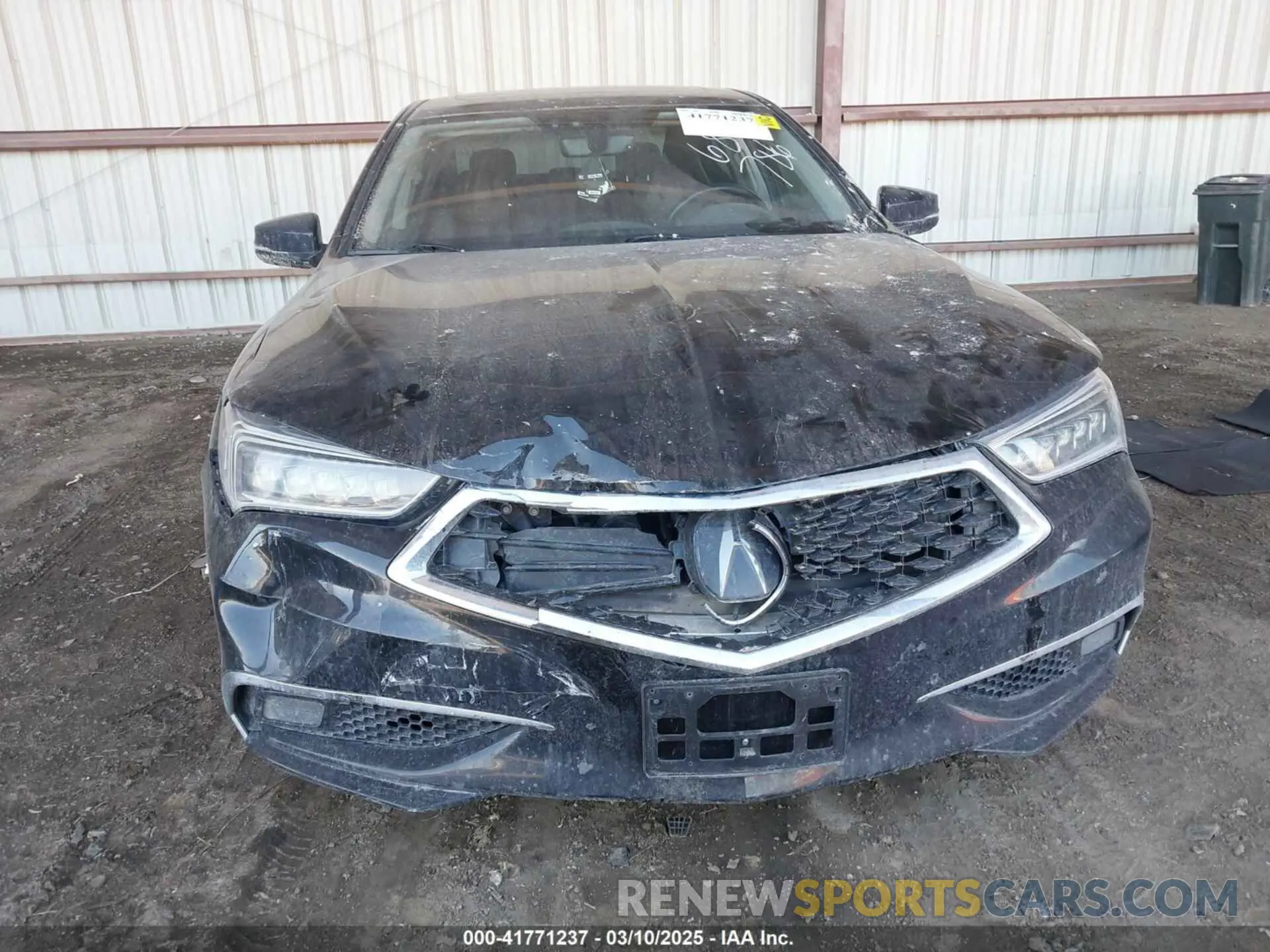12 fotografías del automóvil dañado 19UUB2F85KA007870 ACURA TLX 2019