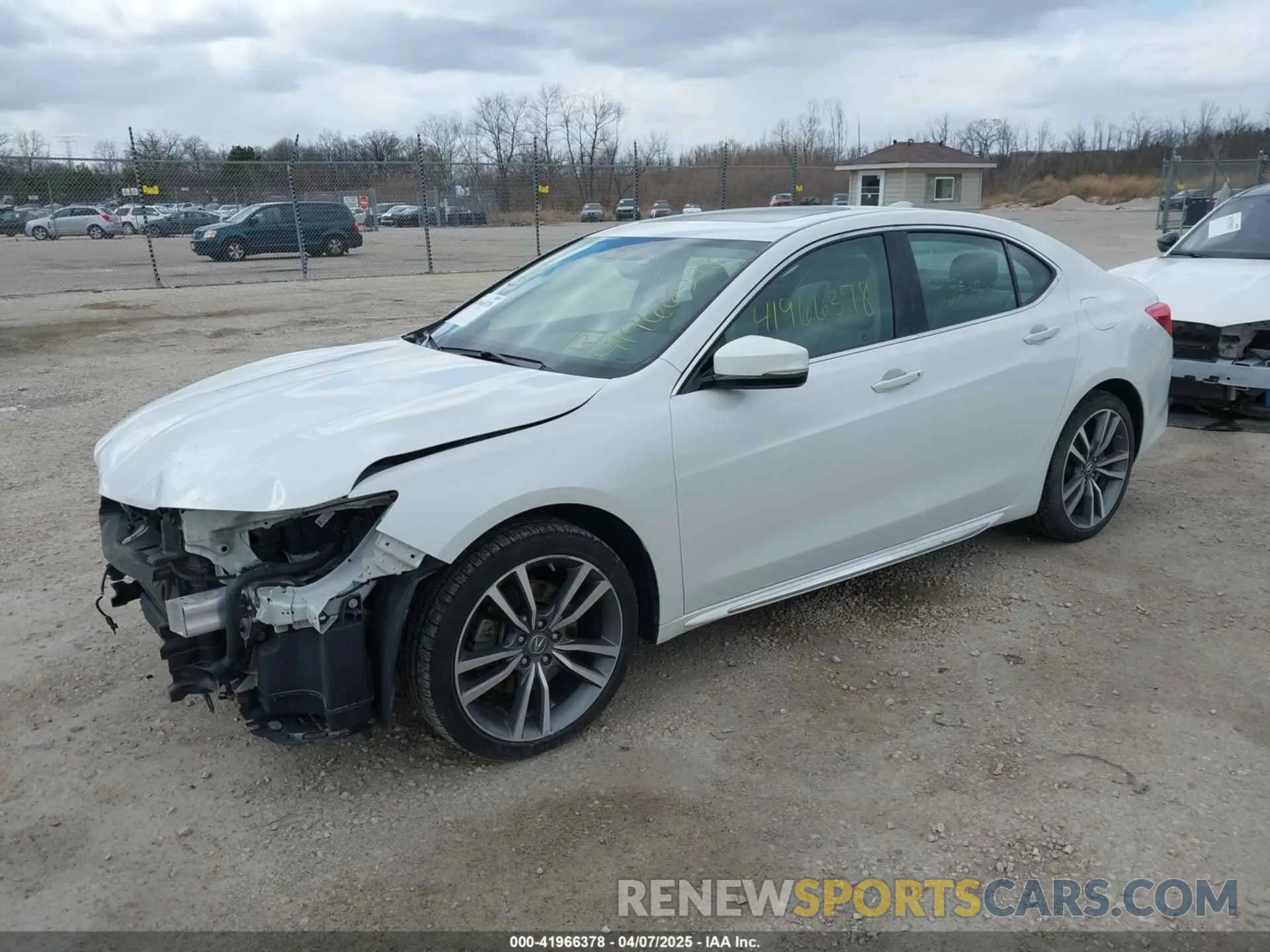 2 fotografías del automóvil dañado 19UUB3F47KA004276 ACURA TLX 2019