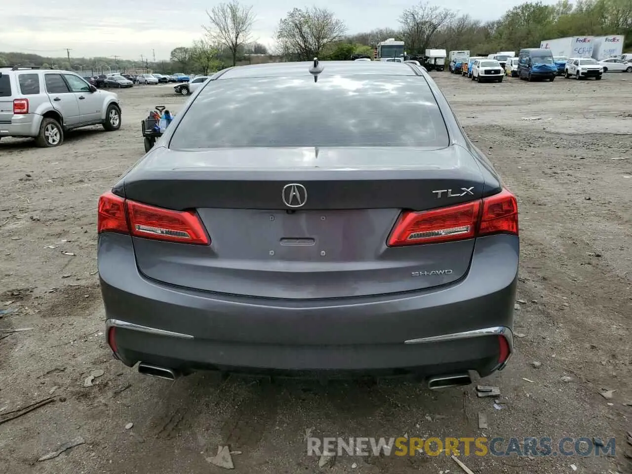 6 fotografías del automóvil dañado 19UUB3F48KA004948 ACURA TLX 2019