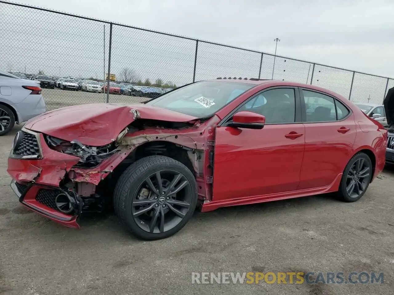 1 fotografías del automóvil dañado 19UUB3F64KA004642 ACURA TLX 2019