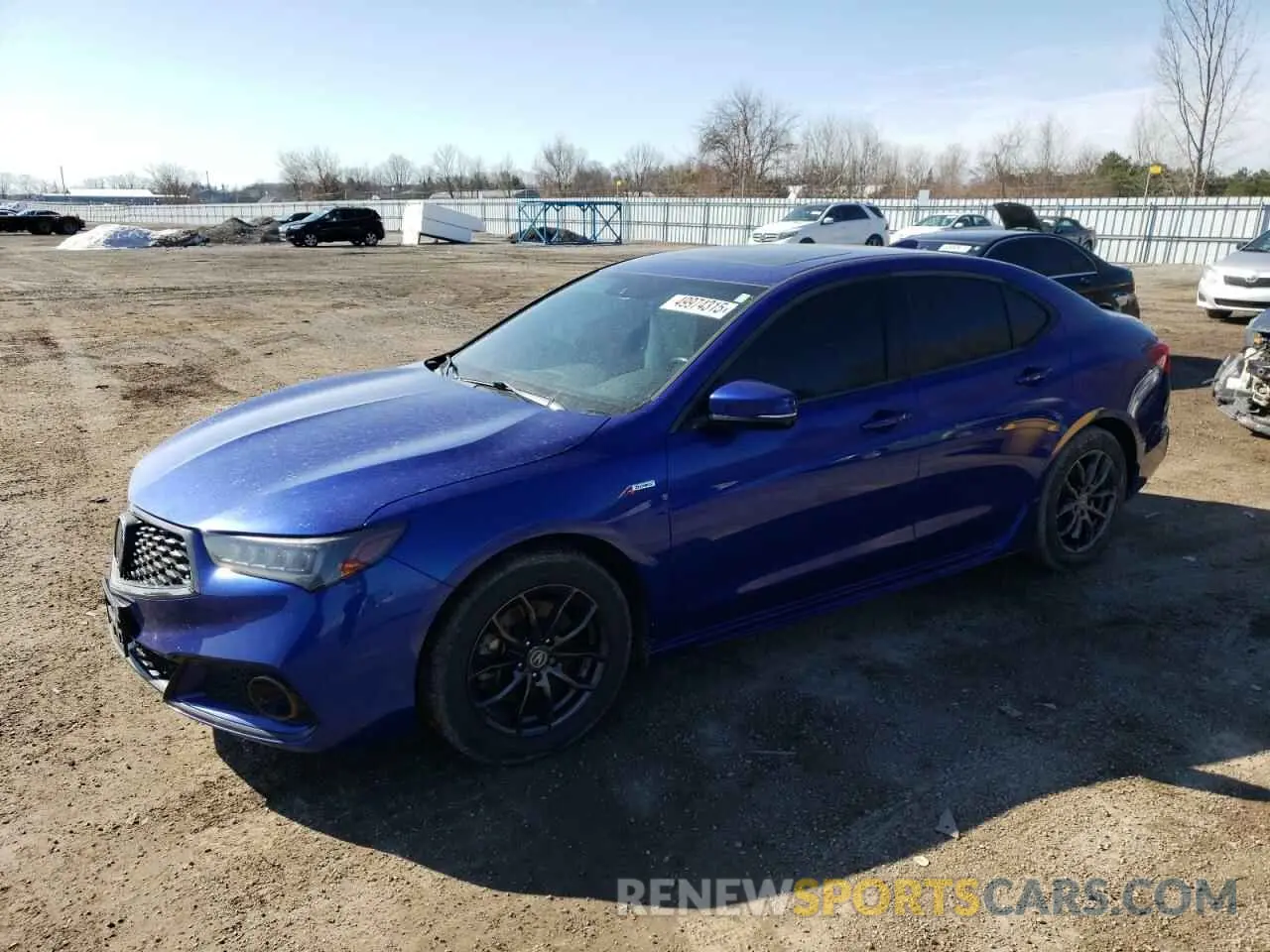 1 fotografías del automóvil dañado 19UUB3F64KA800324 ACURA TLX 2019