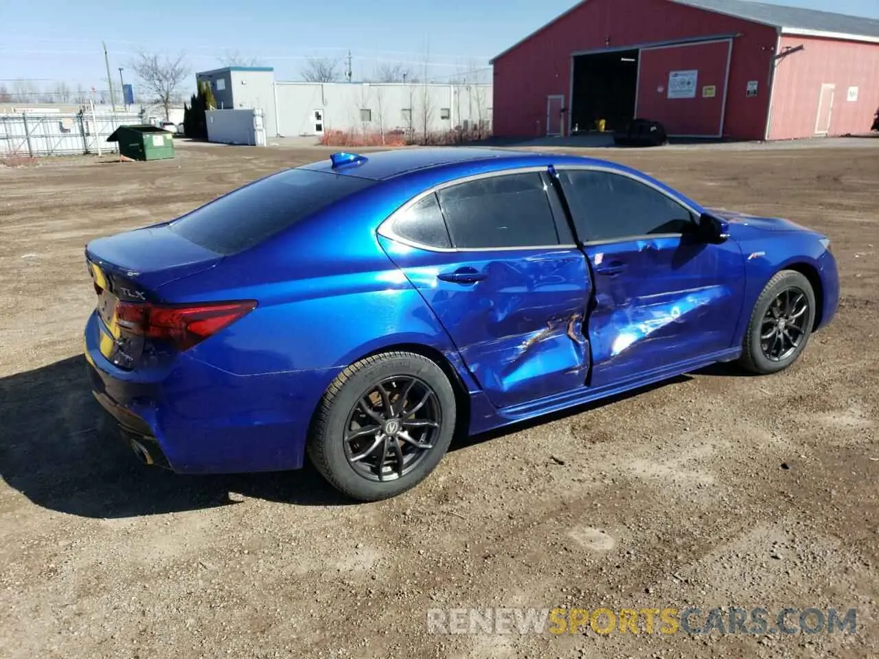 3 fotografías del automóvil dañado 19UUB3F64KA800324 ACURA TLX 2019