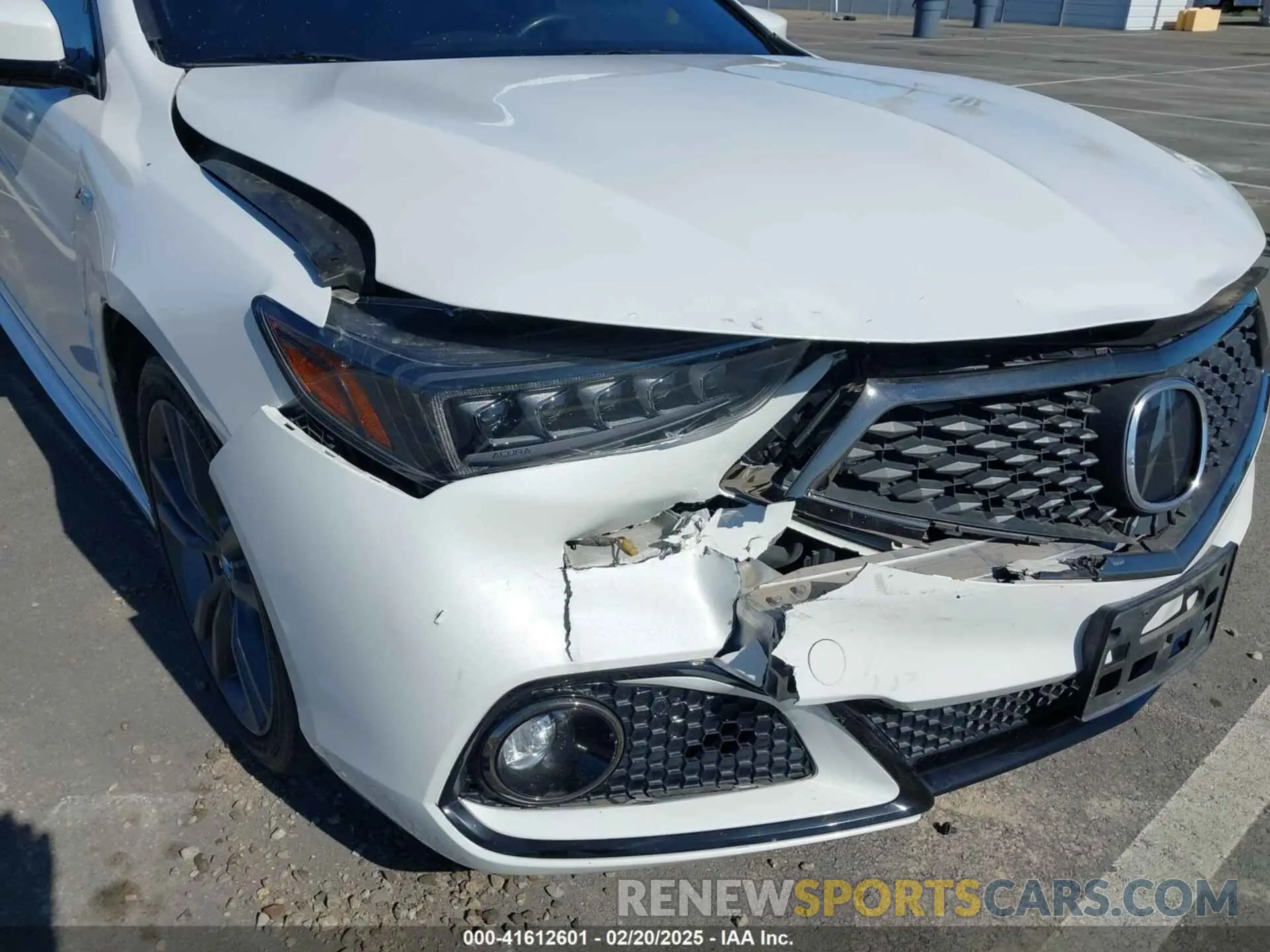 6 fotografías del automóvil dañado 19UUB3F65KA003595 ACURA TLX 2019