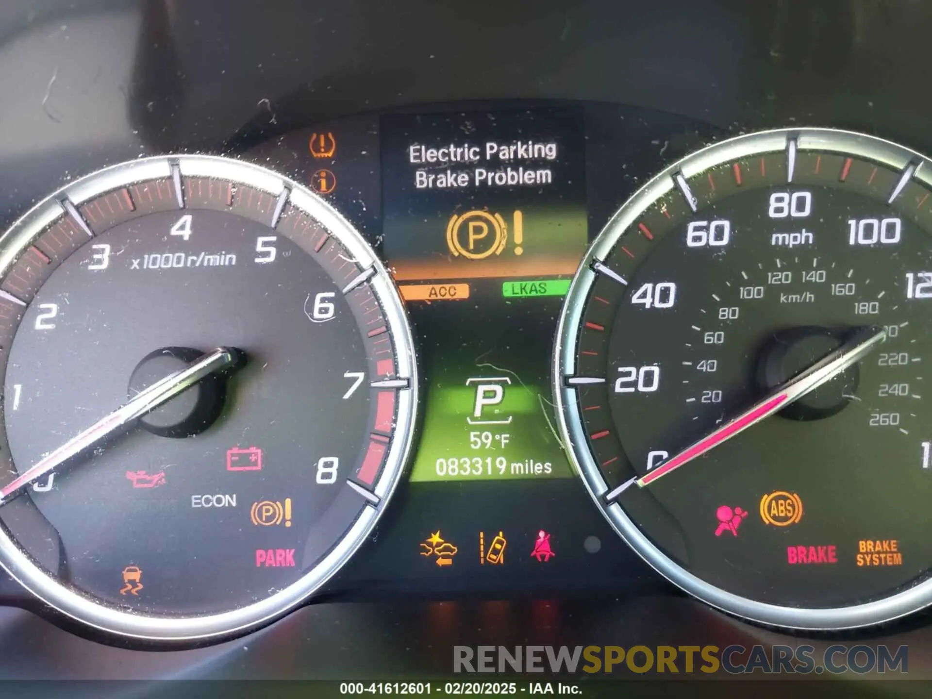 7 fotografías del automóvil dañado 19UUB3F65KA003595 ACURA TLX 2019