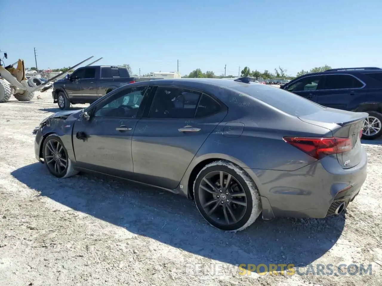 2 fotografías del automóvil dañado 19UUB3F65KA006870 ACURA TLX 2019