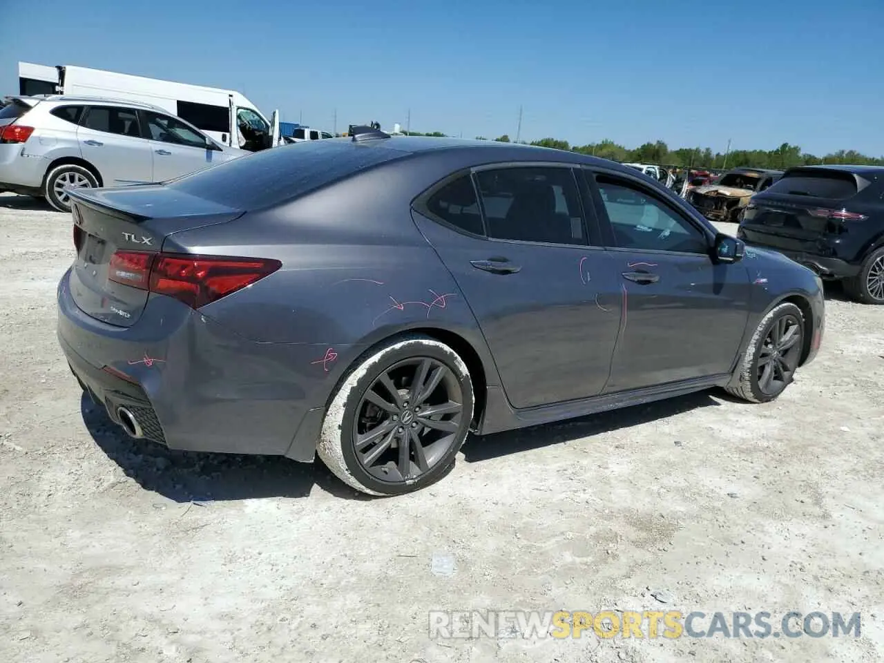 3 fotografías del automóvil dañado 19UUB3F65KA006870 ACURA TLX 2019