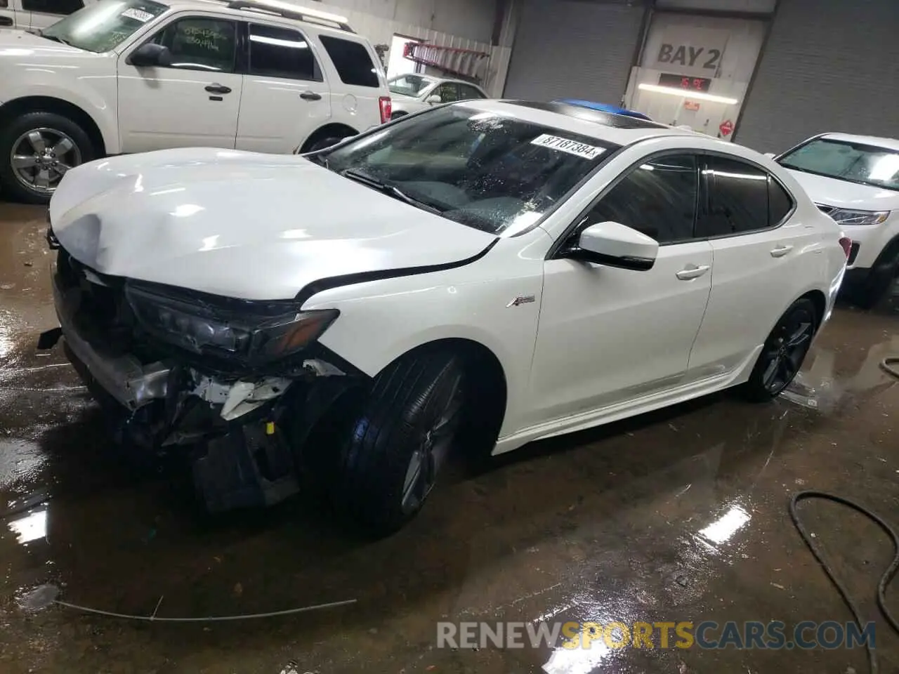 1 fotografías del automóvil dañado 19UUB3F67KA000682 ACURA TLX 2019