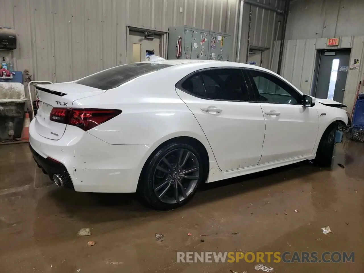 3 fotografías del automóvil dañado 19UUB3F67KA000682 ACURA TLX 2019